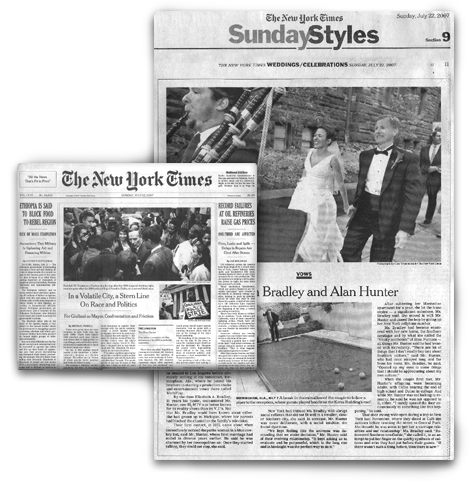 New York Times Sunday Style Section - July 22nd, 2007